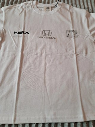 Camiseta Honda NSX Pull&Bear Blanca