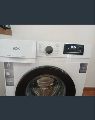 Lavadora VOK 8kg - Clase A