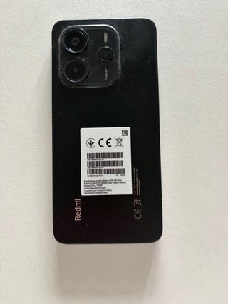 Móvil Xiaomi Redmi Note 14 Negro. 6+256GB.