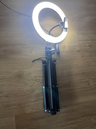 Aro de Luz LED con Trípode y Soporte Móvil