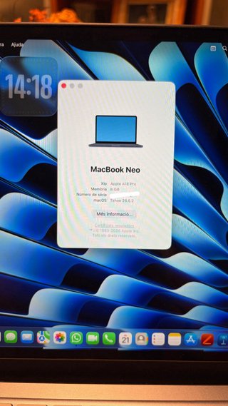 MacBook Neo - 256GB NUEVO