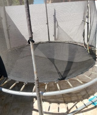 Cama elástica exterior