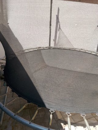 Cama elástica exterior