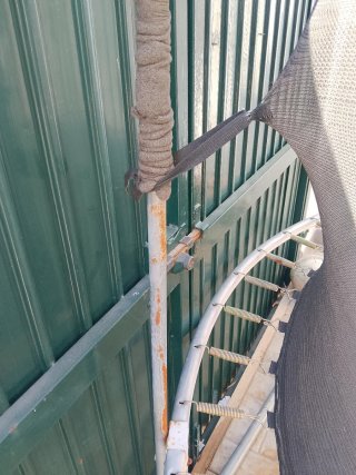 Cama elástica exterior