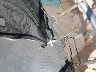 Cama elástica exterior