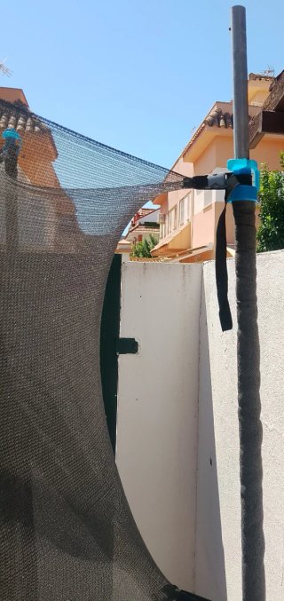 Cama elástica exterior