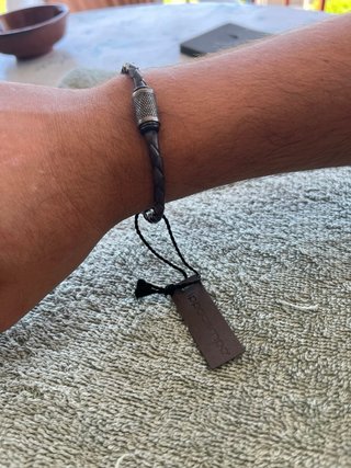 Bracciale Ippocampo intrecciato con chiusura
