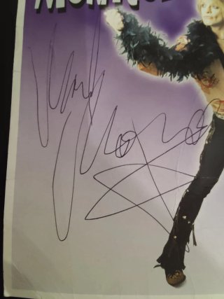 Foto Firmada Michael Monroe Hanoi Rocks
