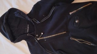 Sudadera Frankie Morello Negra
