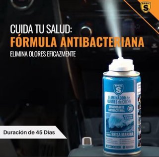 Ambientador Coche tratamiento Eliminador olor