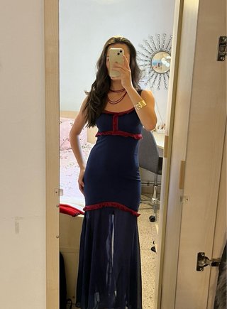 Vestido Lady Pipa loren azul marino