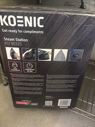 Plancha de vapor Koenic nueva