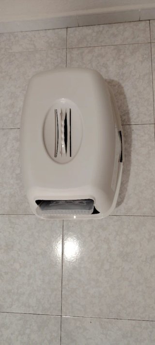Arenero para gatos