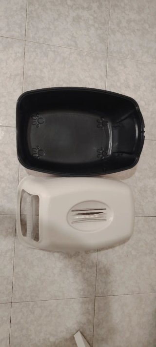 Arenero para gatos