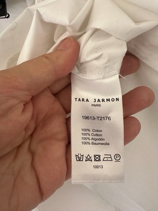 Blusa Tara Jarmon Blanca