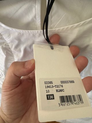 Blusa Tara Jarmon Blanca