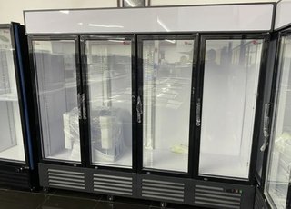 Armarios refrigerados con puertas de cristal
