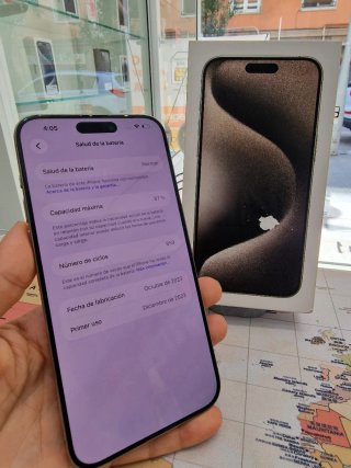 iPhone 15 Pro Max 512GB Titanio Natural