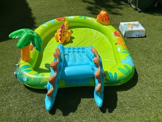 Parque acuático inflable Intex dinosaurio