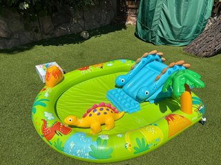Parque acuático inflable Intex dinosaurio