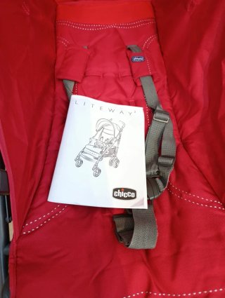 Silla Paseo Chicco Liteway 3 Roja