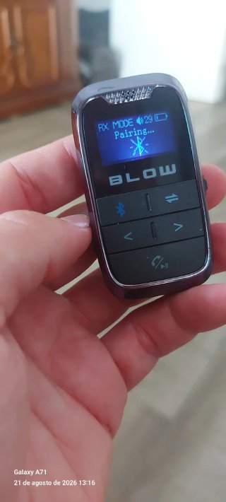 Transmisor Receptor Bluetooth BLOW Coche
