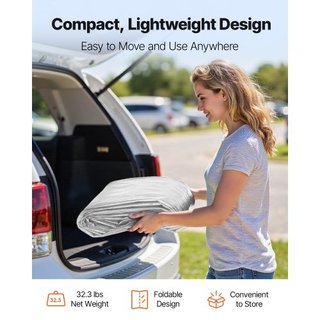 Toldo de espejo para carport, 3.6x6 m, toldo de ga