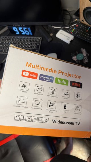 Proyector Cine Multimedia 360 Gris