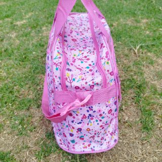 Bolsa deportiva niña Baggy estampado floral