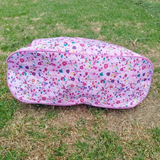 Bolsa deportiva niña Baggy estampado floral