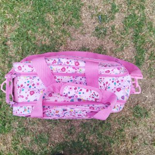 Bolsa deportiva niña Baggy estampado floral