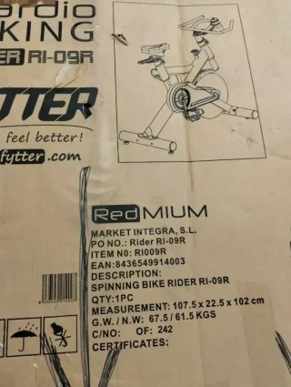 Bicicleta estática  FYTTER RI-09R