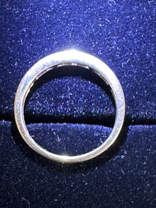 Anillo de compromiso oro con diamantes talla 9