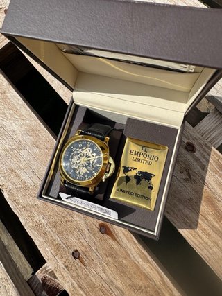 Reloj Emporio Limited Automático Dorado