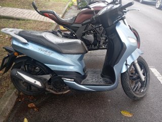 Peugeot Tweet 125cc Scooter Azul