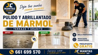 Pulido y Abrillantado Mármol, Terrazo y Granito
