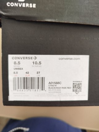 Deportivas Converse All Star Negras
