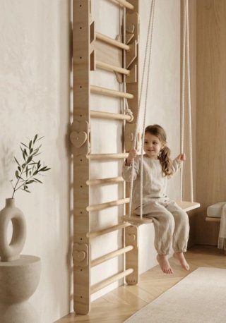 Gimnasio Infantil Madera Montessori convertible