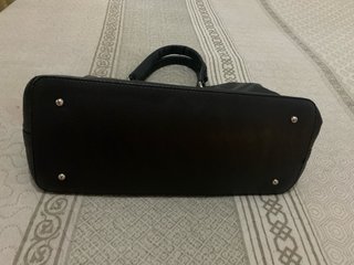 Bolso Guess Negro Asa Trenzada 24x15x35cm