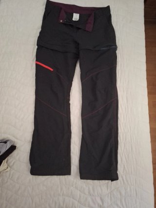 Pantalón senderismo niña convertible T14/15