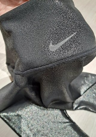 Mallas Nike Negras Brillantes Mujer