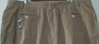 Falda recta Beige El Corte Inglés - Talla 60