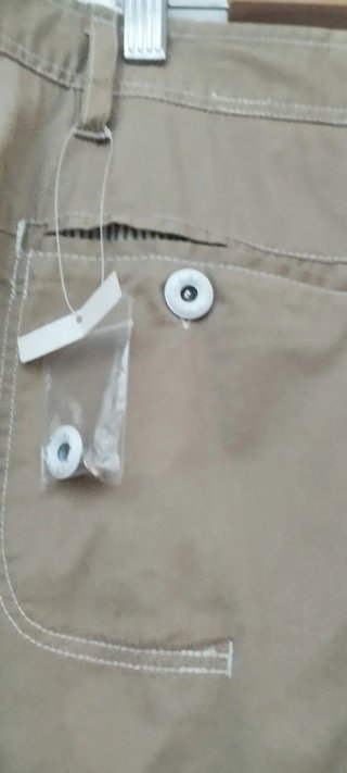 Falda recta Beige El Corte Inglés - Talla 60