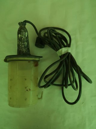 Foco de obra con cable