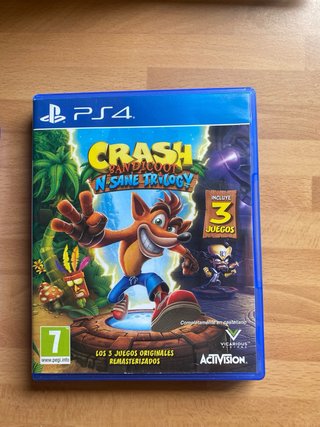 Lote 3 Juegos PS4: Crash, Ratchet, DBZ
