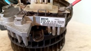 Motor calefacción mercedes-benz 2028207310 clk