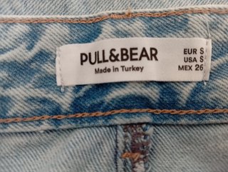 Falda vaquera Pull&Bear Talla S