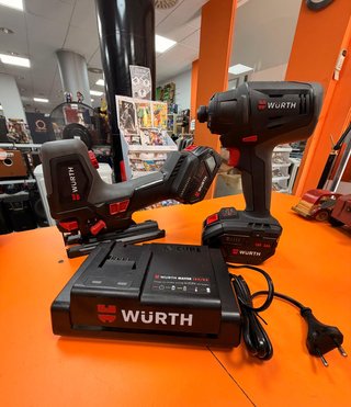 Conjunto Wurth: Taladro + Sierra + 2 Baterías