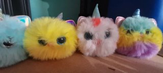 Lote 5 Peluches Unicornio Gatito Kawaii
