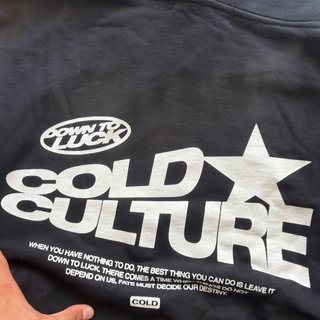 Sudadera Cold Culture Negra Talla L